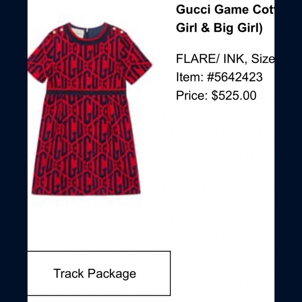 gucci dress size 6 very beautiful brand new